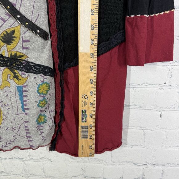 Emma G Babydoll Mini Dress Women Size XL Flowy Gothic Whimsigoth Witchy Vampire - Picture 4 of 12